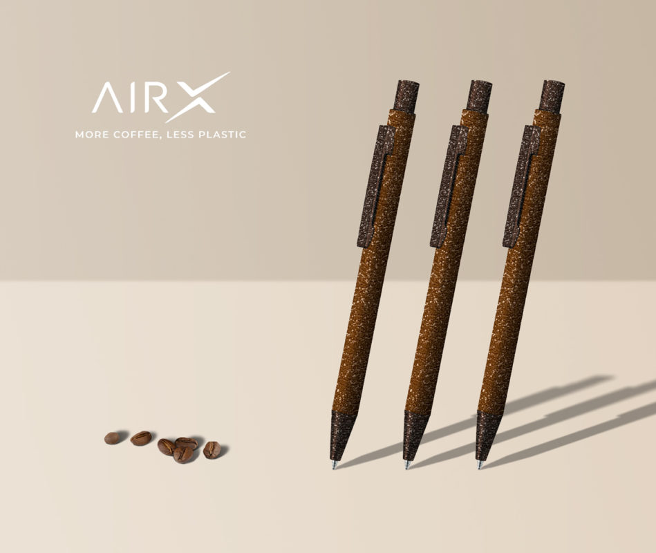 BÚT BI LÀM TỪ BÃ CÀ PHÊ 13 Bút Bi sản phẩm làm từ bã cà phê - AirX Carbon Vietnam
