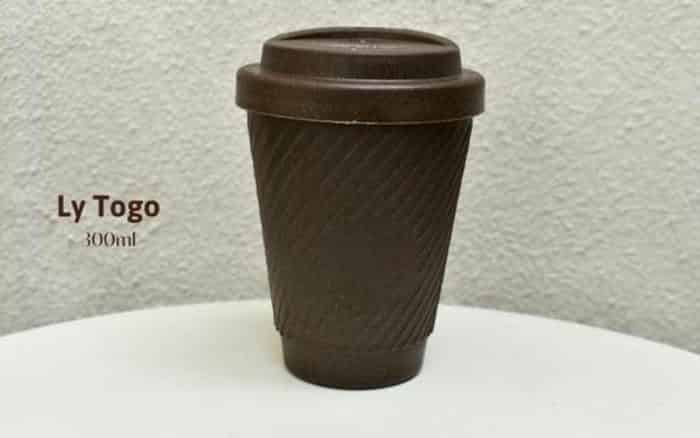 Quà Tặng Doanh Nghiệp Hcm Độc Đáo Nhất 5 Ly Togo làm từ bã cà phê