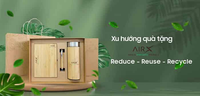 Quà tặng nhận diện thương hiệu độc đáo nhất năm 3 Những mẫu xu hướng quà tặng xanh