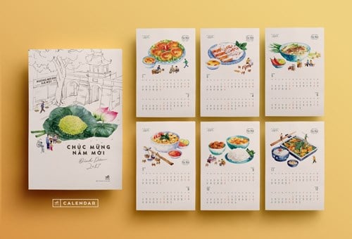 Lịch - Ý tưởng quà tặng quảng cáo