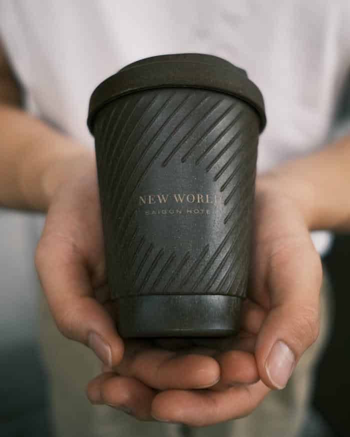 Chiến Dịch Marketing Xanh Mới Lạ Với Bộ Quà Tặng In Logo Làm Từ Bã Cà Phê 4 New World Saigon được chú ý với chiến dịch ‘Raucycle’