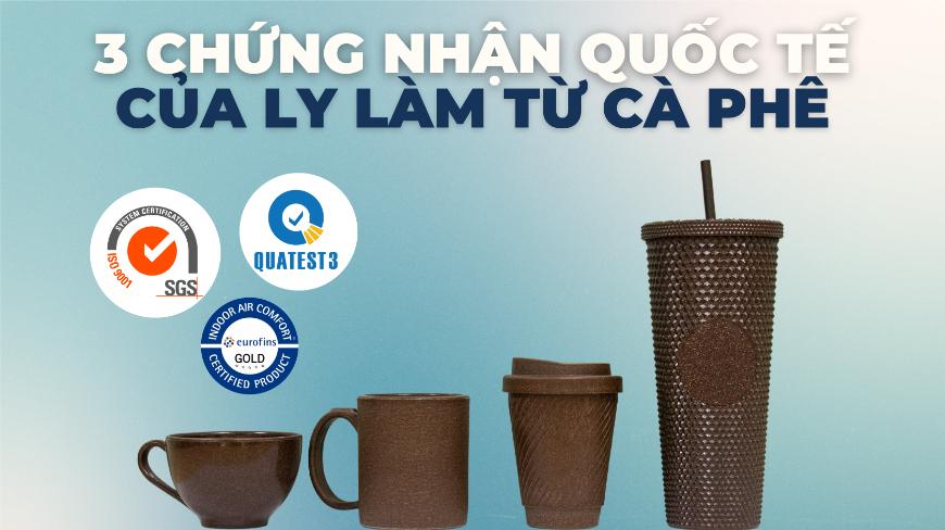 5+ Món Quà Tri Ân Sáng Tạo Tặng Khách Hàng 3 Quà tri ân làm từ bã cà phê đạt 3 chứng nhận quốc tế
