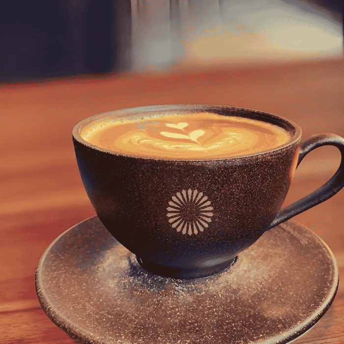 Ly Latte làm từ bã cà phê