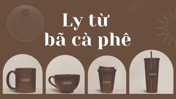 Những Món Quà Tặng Thân Thiện Môi Trường - Lựa Chọn Ý Nghĩa 5 Ly làm từ bã cà phê của AirX