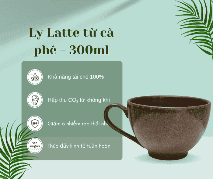 Set Quà Tặng Tết Cho Năm Nay 4 Ly Latte phù hợp với các nước uống Latte, Capuchino,...