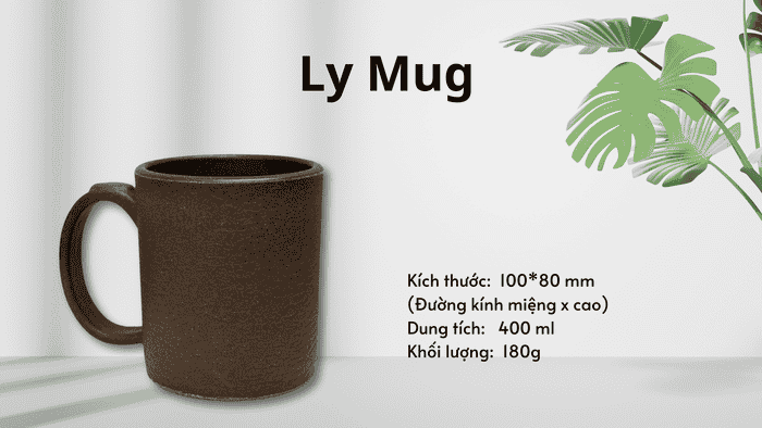 Quà Tặng Cao Cấp Cho Người Đẳng Cấp 2 Ly Mug và các thông số của ly