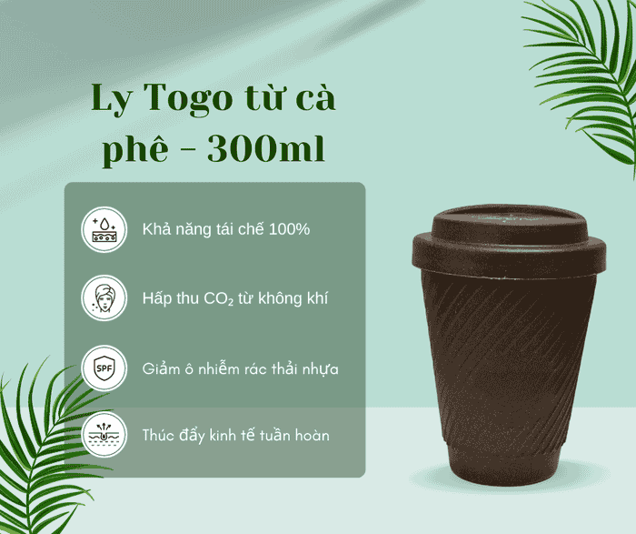 Set Quà Tặng Tết Cho Năm Nay 5 Ly Togo có nắp đậy chắn chắn, thuận tiện cho di chuyển