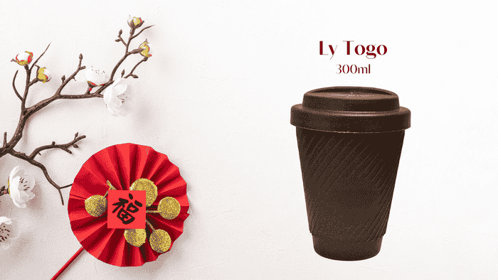 Những Món Quà Tặng Tết Cho Khách Hàng 3 Ly Togo được làm từ cà phê thân thiện với môi trường