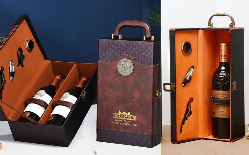 Bí Quyết Tạo Ấn Tượng Sâu Sắc Với Quà Tặng Khách Hàng 5 Hộp rượu - quà tặng khách hàng cao cấp
