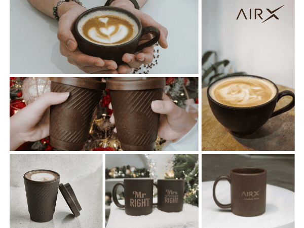 Sản phẩm ly làm từ bã cà phê