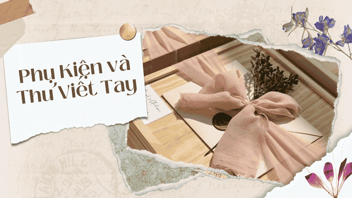 Quà Tặng Khách Hàng Ý Nghĩa 3 Phụ kiện và thư viết tay kèm theo cho thấy sự tỉ mỉ và chu đáo