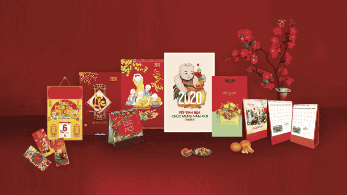 Gợi Ý 9 Món Quà Tặng Tết Cho Đối Tác Ý Nghĩa Nhất Năm 2024 5 Lịch treo tường - Gợi ý quà tặng tết cho đối tác ý nghĩa