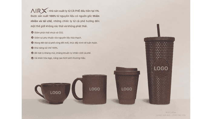 Quà Tặng Xanh Sáng Tạo - Đổi Mới Phong Cách Tặng Quà 7 Tuỳ chỉnh với việc in logo trên ly và hộp