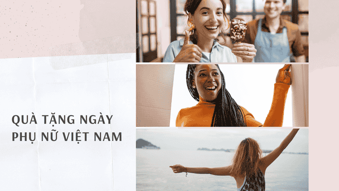Quà tặng đặc biệt cho người phụ nữ đặc biệt
