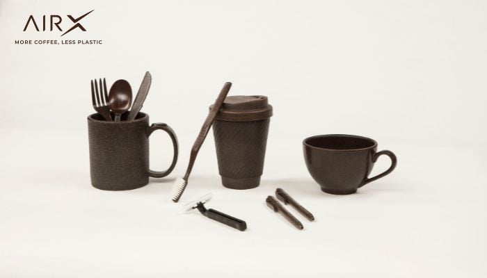 Top 3 Công Ty Sản Xuất Sản Phẩm Thân Thiện Môi Trường Uy Tín 1 AirX Coffee là công ty sản xuất sản phẩm thân thiện môi trường làm từ bã cà phê