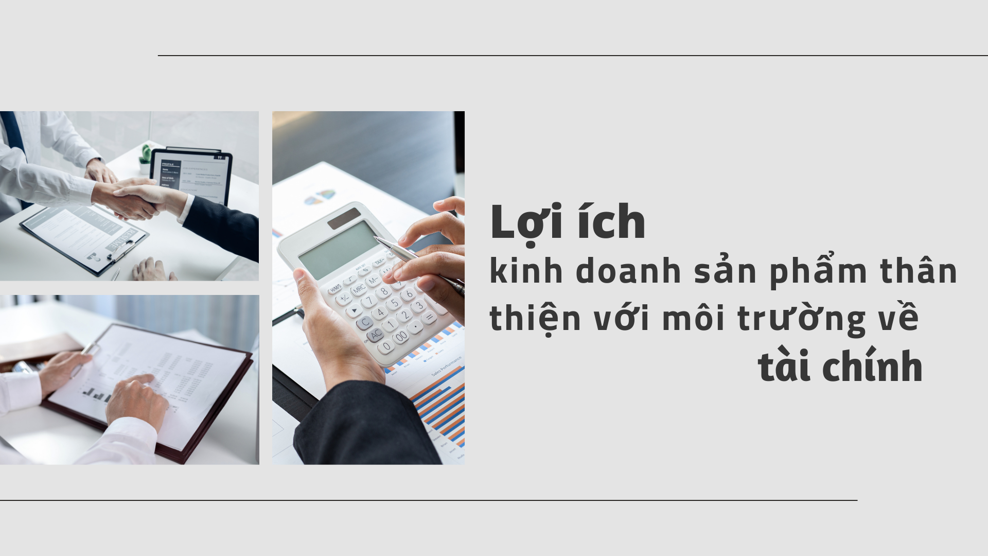 Kinh Doanh Sản Phẩm Thân Thiện Với Môi Trường 2 Kinh doanh sản phẩm thân thiện với môi trường chất lượng