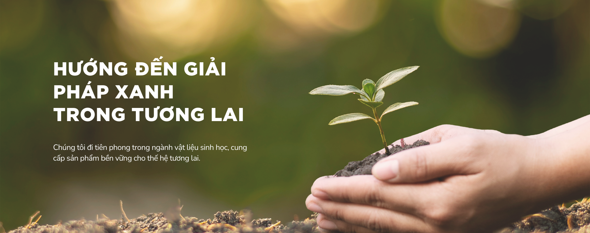 Banner môi trường xanh