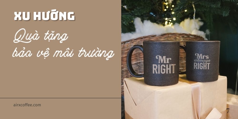 Xu Hướng Quà Tặng Bảo Vệ Môi Trường