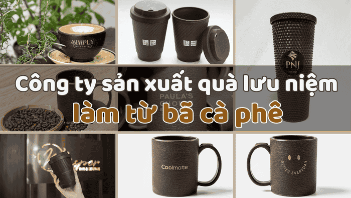Công ty sản xuất quà lưu niệm làm từ bã cà phê - AirX Coffee